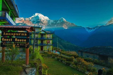 Pokhara: 3-Day Astam, Dhampus, and Australian Camp Trek Pokhara: 3-Day Service Package