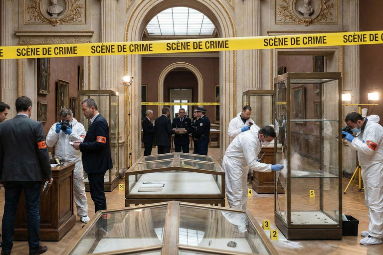 Paris: Louvre Art Heists & Scandals–Guided with VIP Entry