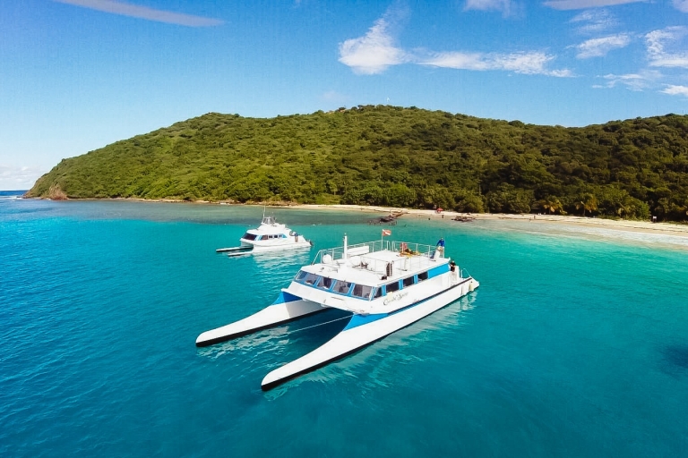 Ab Fajardo: Katamaran-Tagestour zur Insel CulebraKatamaran-Tagestour zur Insel Culebra mit Transfer