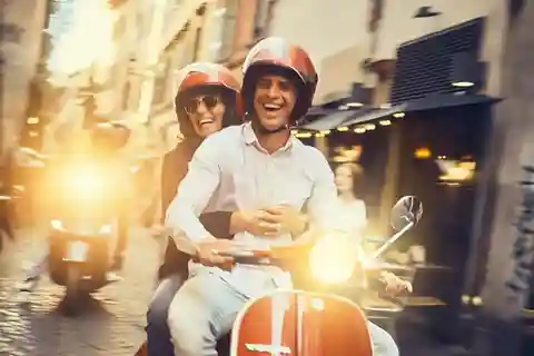 Rome by Vespa with a local