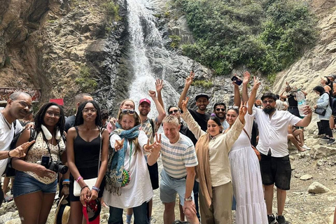 Marrakech:Montañas del Atlas, Cascada de Ourika con Guía+AlmuerzoVisita en grupo