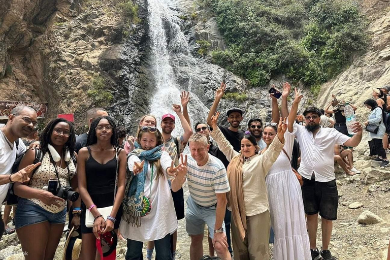 Marrakech:Montagne dell&#039;Atlante, Cascata di Ourika con guida+pranzoTour di gruppo