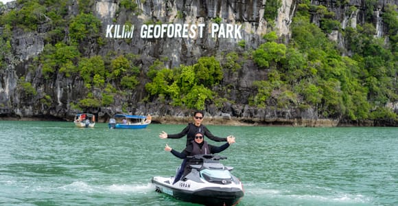 Langkawi Island Jet Ski Tour Kilim Geoforest Park