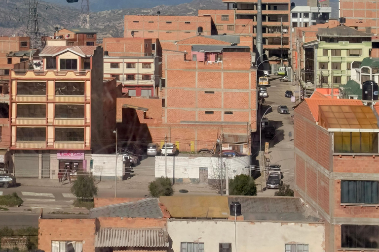 La Paz-El Walking-cable car Tour and the real witches market