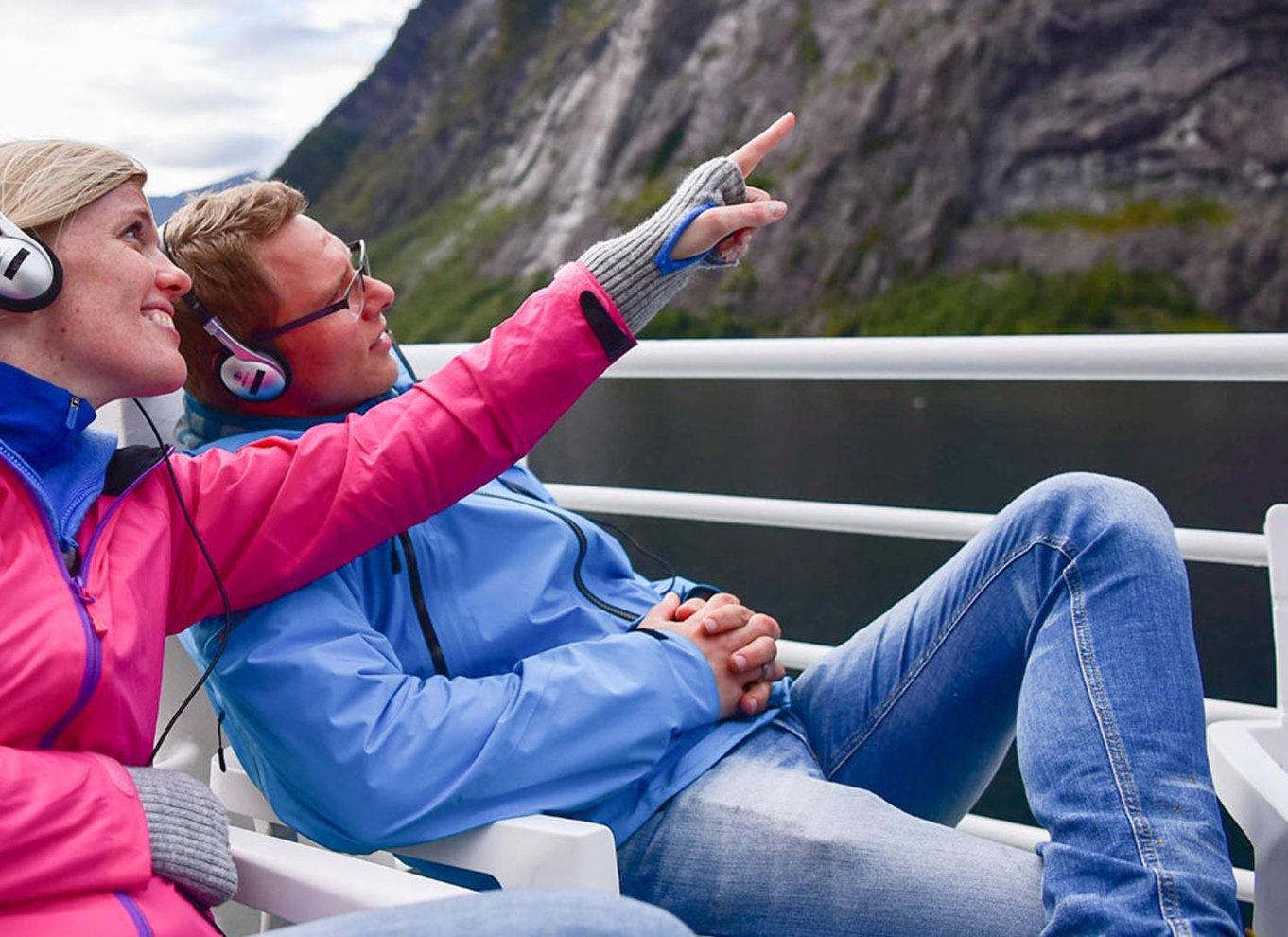 Geiranger: Sightseeing-bådtur til fjorden og vandfaldene