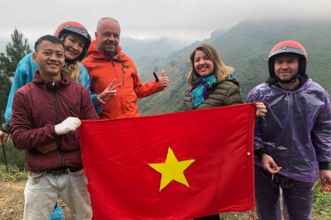 Z Hanoi: pętla Ha Giang 3 dni i 3 noce z łatwym jeźdźcem