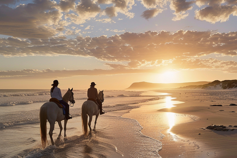 Le Cap : balade à cheval à Long Beach