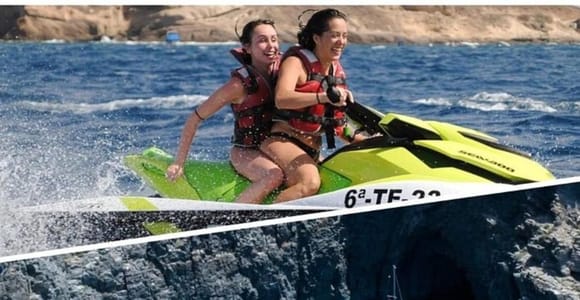 Tenerife: Ocean Pack Jet Ski and Yacht Whale Watching