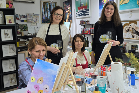 Mostar: Boutique Painting Experience in an Artist's Studio
