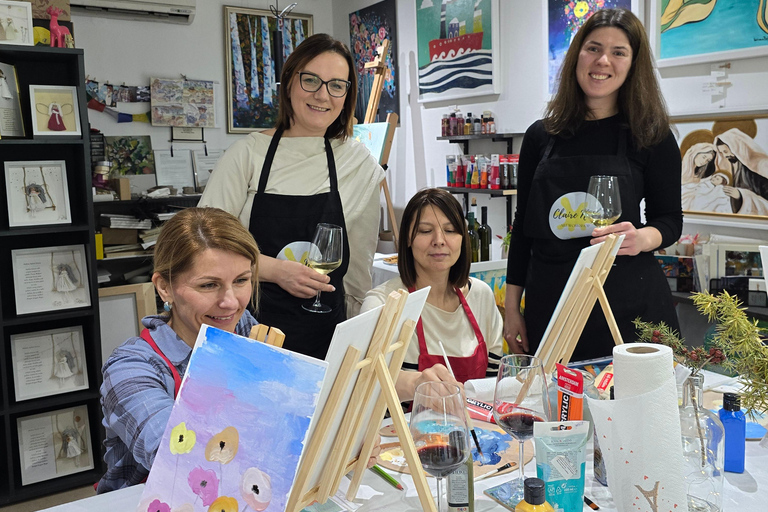 Mostar: Boutique Painting Experience in an Artist's Studio