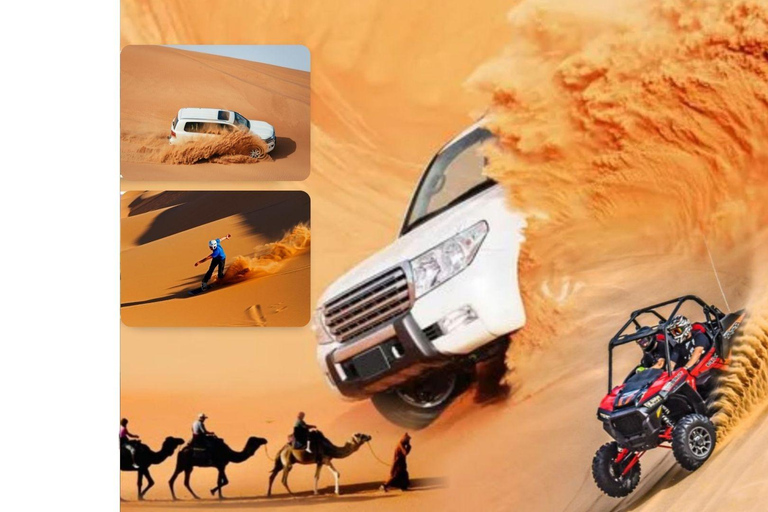 Doha: Safari nel deserto a basso costo, escursioni in cammello e sandboardingDoha: Safari nel deserto a basso costo, escursioni a dorso di cammello e sandboarding