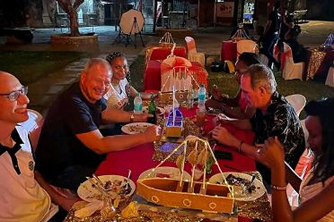 Mombasa: Tour dello spettacolo di luci e suoni di Fort Jesus con cena.