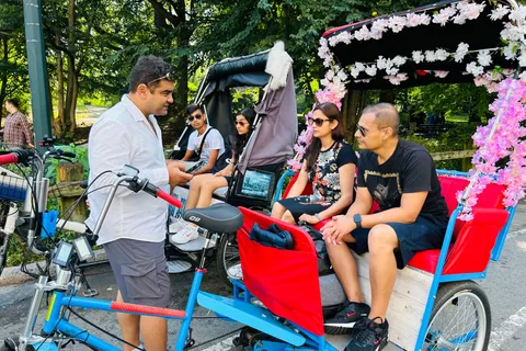 NYC: Central Park guided pedicab tour