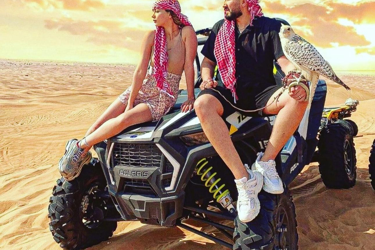 Desert Safari | Quad Bike | Camel Ride & Sand Boarding Sharing Desert Tour