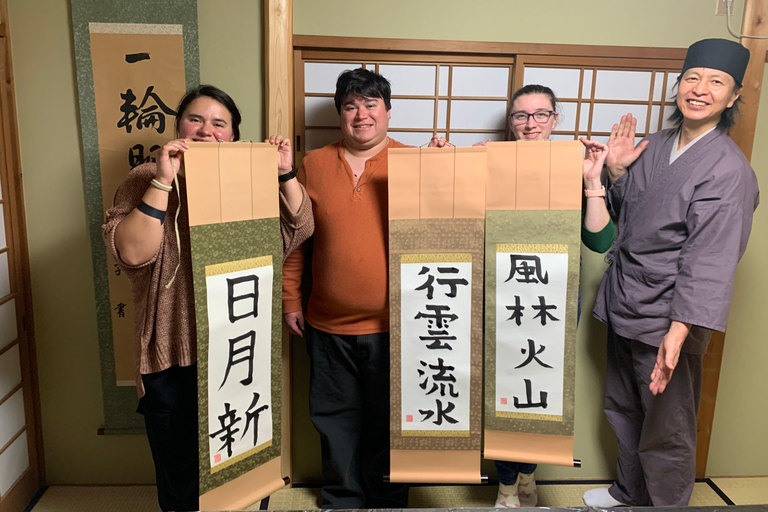 Kyoto: Zen Calligraphy Scroll Workshop