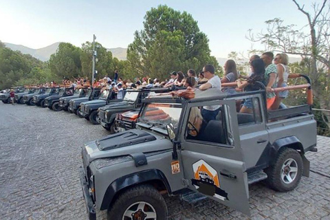 Safari nocturne et excursion en bateau à Alanya avec dîner en bord de mer