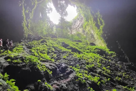 Sunrise at Nglanggeran Volcano, Jomblang Cave & Timang Tour