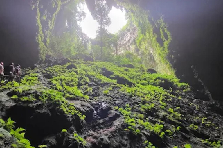 Sunrise at Nglanggeran Volcano, Jomblang Cave & Timang Tour