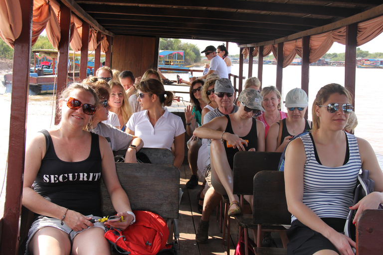 Bosque de Elefantes de Kulen y Lago Tonle Sap en tour privado