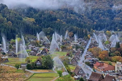 Excursion privée d&#039;une journée à Shirakawa-go et Takayama