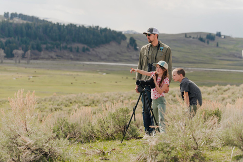 Jackson: Private Yellowstone Safari With Field Dining Medium Sized Groups (5-10 Guests)
