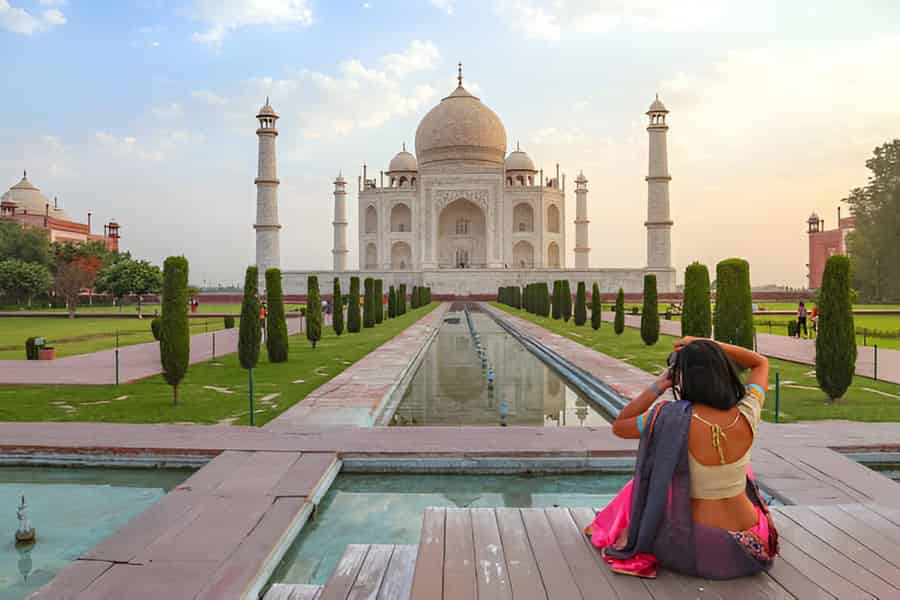 Von Delhi aus: Tagestour Taj Mahal, Agra Fort & Fatehpur Sikri. Foto: GetYourGuide