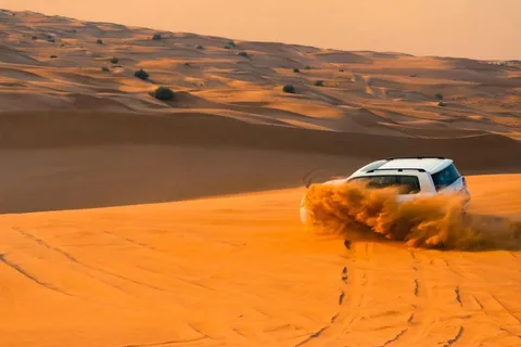Dubai: Wüstensafari, Kamelritt, Sandboard & Buffet Dinner