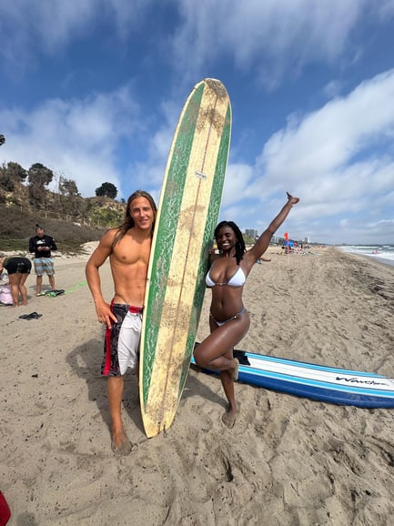 Santa Monica: Surfing Day Trip with Lunch