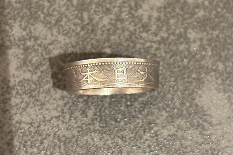 Vintage Coin Ring Making Workshop in Asakusa