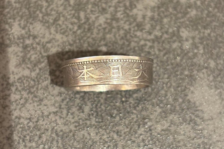 Vintage Coin Ring Making Workshop in Asakusa