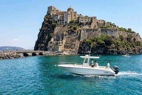 Ischia tour in a Boston Whaler with a skipper and aperitif on board 2-hour tour of Ischia in a Boston Whaler with a skipper and aperitif on board