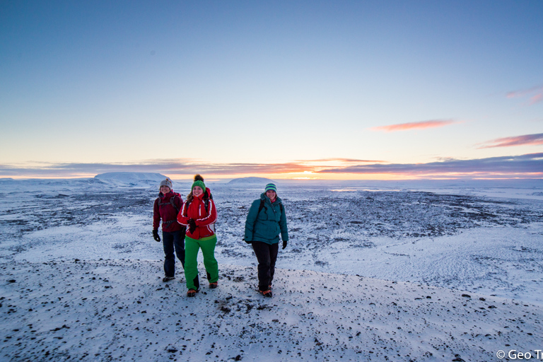Volcano Sunrise hike on Hverjfall crater