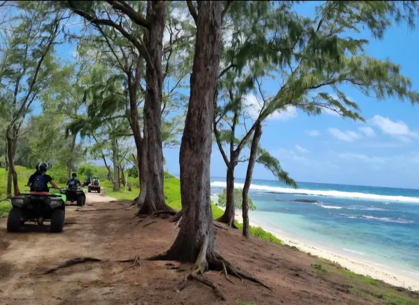 Den sydlige del af Mauritius: Quad Bike-tur