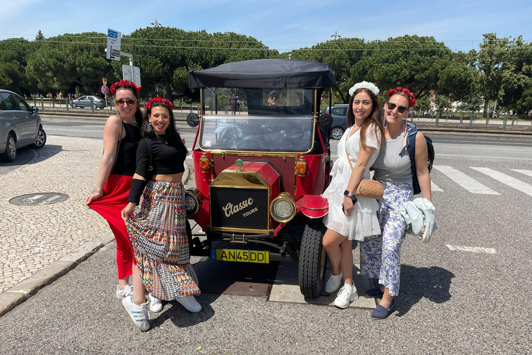 Lizbona: Wycieczka na pokładzie Classic TukKlasyczna wycieczka po Lizbonie 4 godziny
