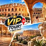 Visita di mezza giornata all'anfiteatro/museo di El Jem (prelievo incluso)