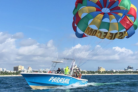 Experience Miami Parasailing Fun Fly High Feel Free 8 Guests | Parasailing with Photo Package