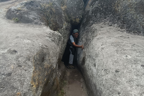 From Cajamarca: Guided visit to the "Cumbemayo" Stone Forest + pickup In English