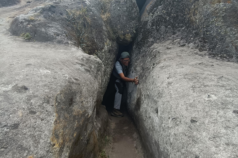 From Cajamarca: Guided visit to the "Cumbemayo" Stone Forest + pickup In English