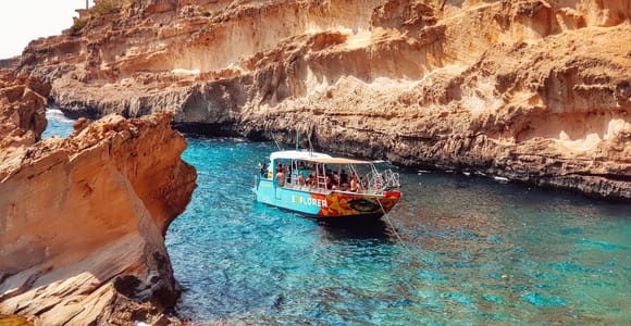 Mallorca: Bootsfahrt zu Grotten, Klippen und Buchten