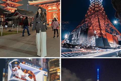 Tokyo Night Private Tour With English Speaking Driver