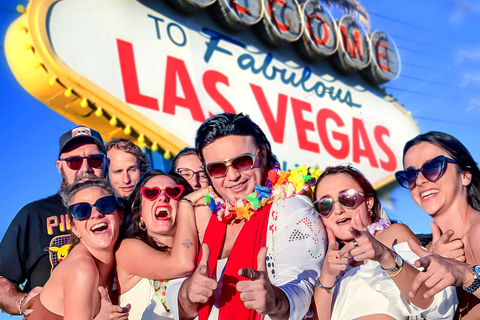 Las Vegas : Mariage d&#039;Elvis avec photos de l&#039;enseigne de Las Vegas incluses