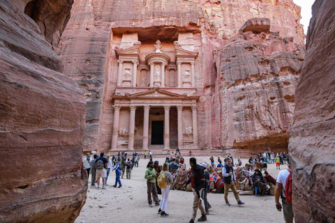 Desde Ammán: Excursión de 3 días a Petra, Wadi Rum y Mar Muerto