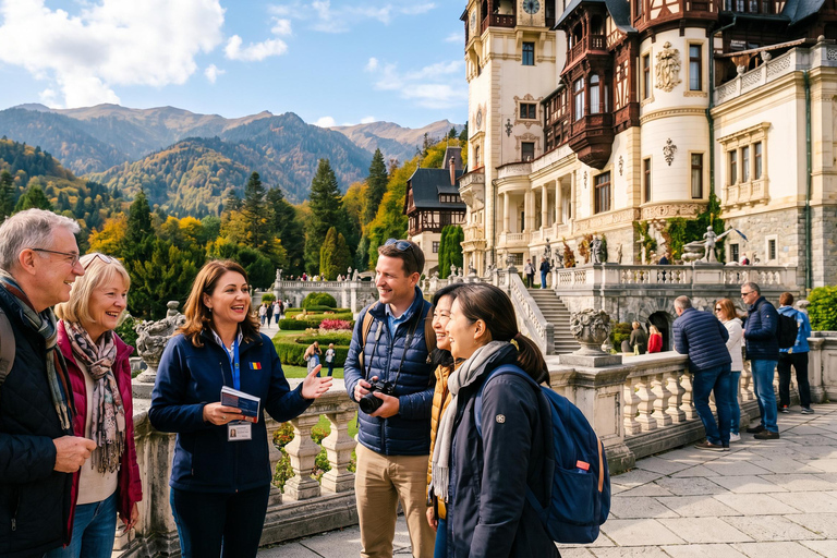 Bucharest: Dracula's Castle, Peles Castle & Brasov Day Trip MINIVAN - Bucharest: Dracula's Castle, Peles Castle & Brasov