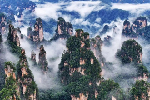 Zhangjiajie: Helicopter Flight Experience Helicopter Charter Route F Experience