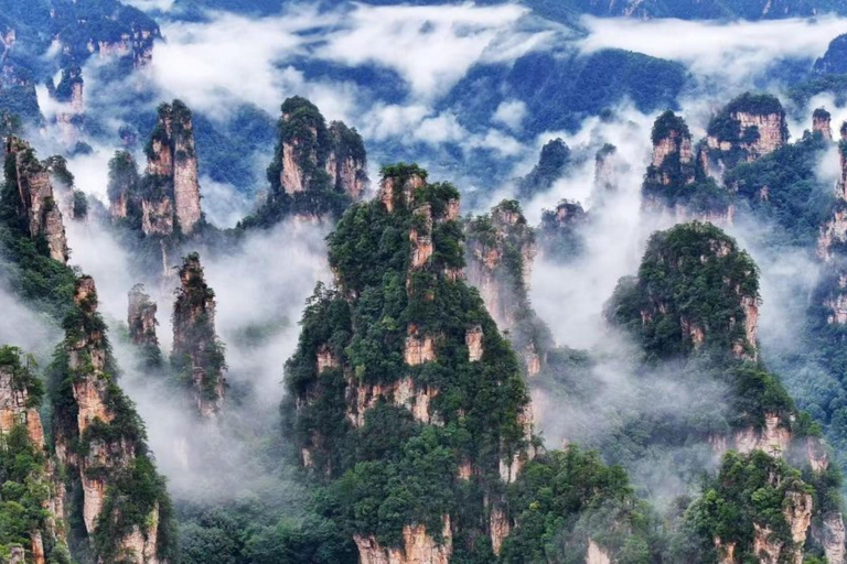 Zhangjiajie: Helicopter Flight Experience Helicopter Charter Route F Experience