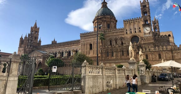 From Cefalù: Palermo Guided Walking Tour with Street Food