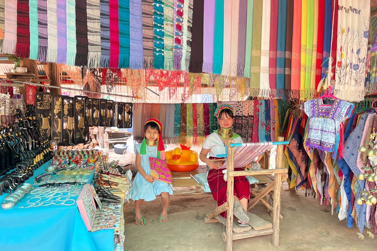 Long Neck Village, Silver Temple & Chiang Mai Top Sites Experience with temples entry tickets