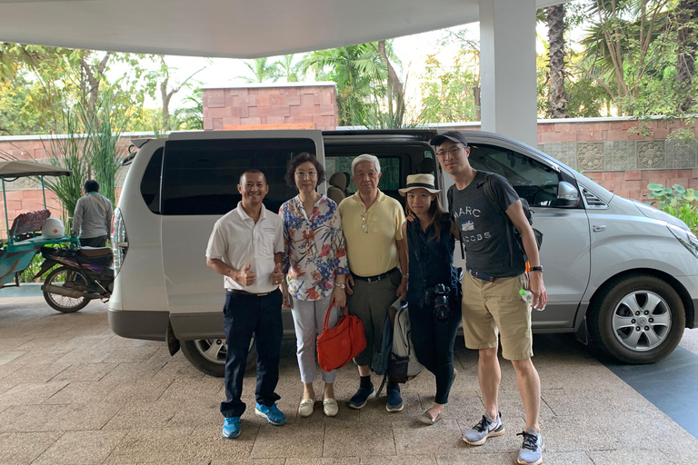 Privat taxi från Siem Reap till Battambang