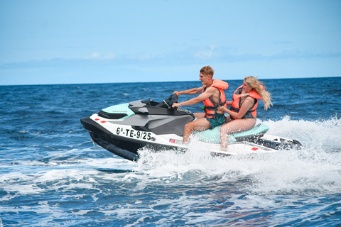 Tenerife: Jet Ski Ocean 1-Hour Safari with Optional Transfer 2 hours JetSki safari for two