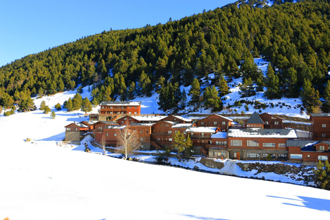 Luxury Tour Andorra with snow driving course from Barcelona